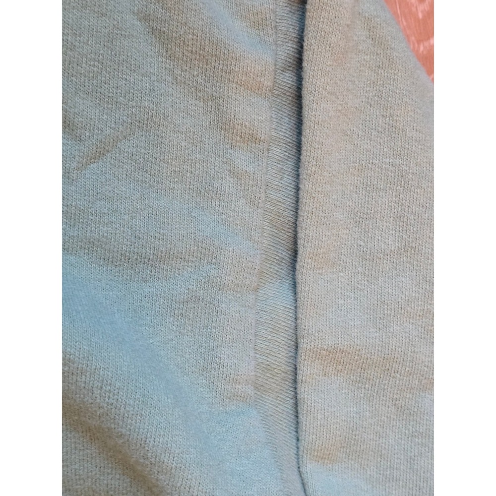 Vintage Tom Tom California Sage Green Cotton Mock Neck Button Pullover Top L USA - Picture 5 of 5